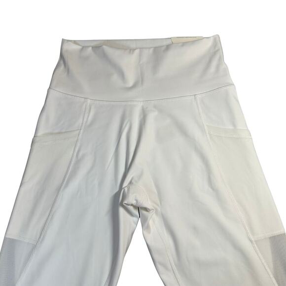 Offline by Aerie Goals 7/8 High-Rise Leggings – White 🤍 NWT Size Large - Picture 7 of 10
